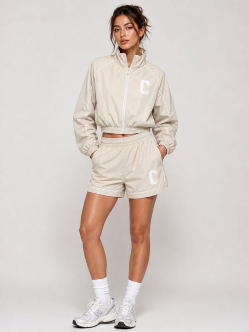 C Shell shorts tracksuit