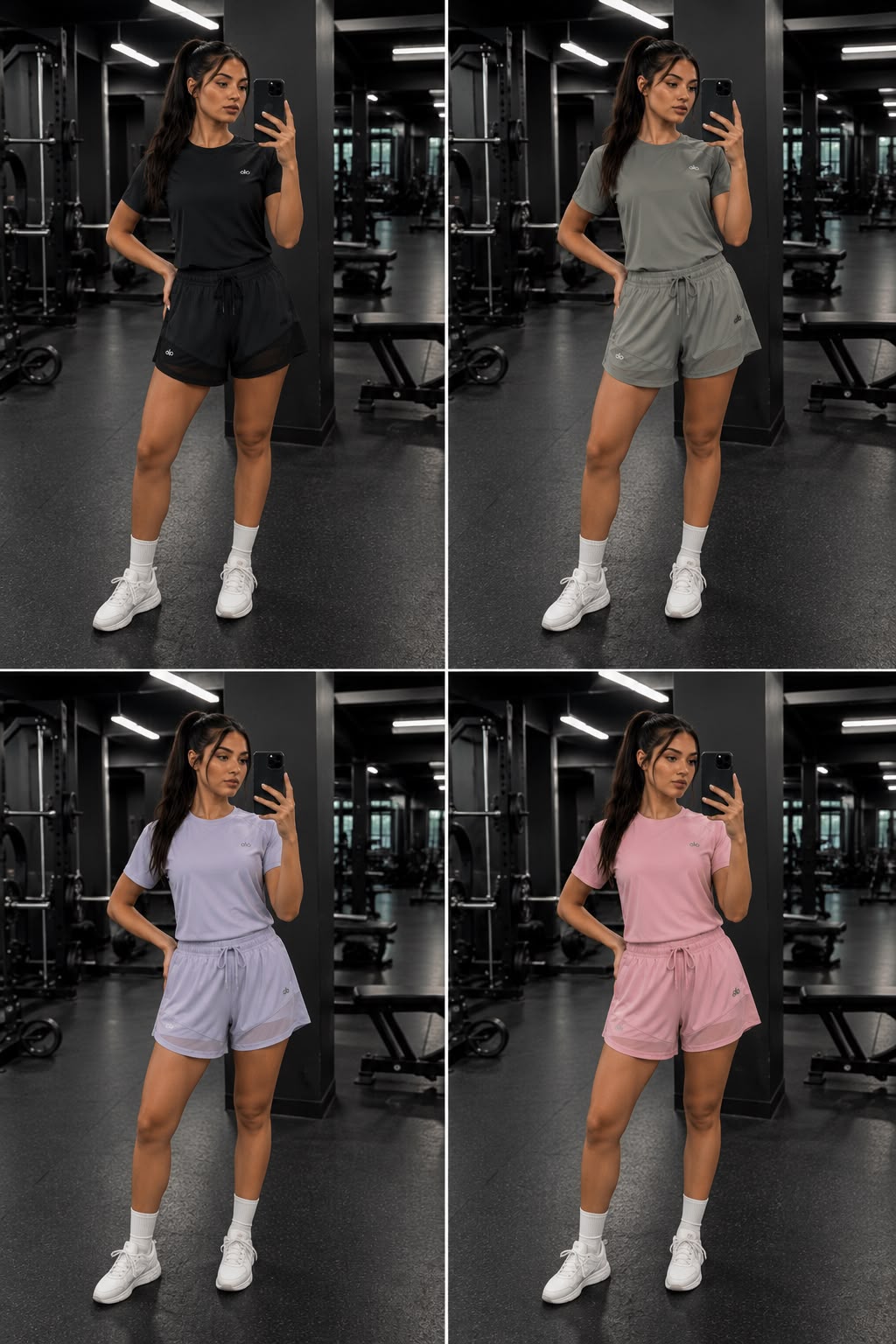 A L O inspired gym set